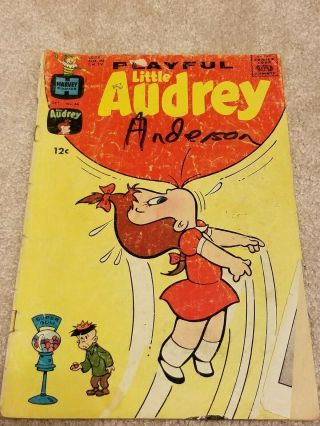 4 Vintage Harvey Comics Audrey (1960s) Audrey & Melvin - Hot Stuff - Sad Sack Sarge 3