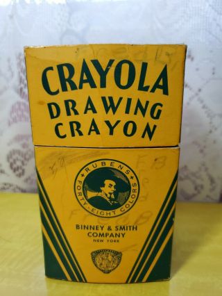 Vintage Crayola Drawing Crayons Coloring No.  48 Binney & Smith Co 48 Crayons Inc