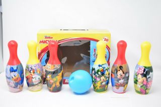 Disney Junior Mickey Mouse Indoor & Outdoor Bowling Toy Set