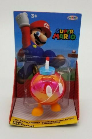 World Of Nintendo Mario Red Bob Omb 2.  5 Inch