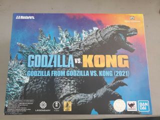 Bandai S.  H.  Monsterarts Godzilla Vs Kong (2021) Godzilla Action Figure