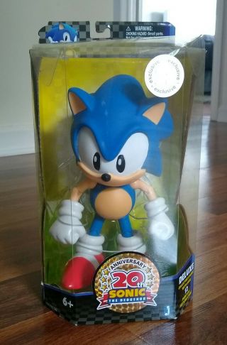 Jazwares Sonic The Hedgehog 20th Anniversary Deluxe Figure Tru Exclusive 1991