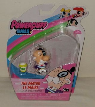 Powerpuff Girls The Mayor Action Figure Spin Masters Cartoon Network