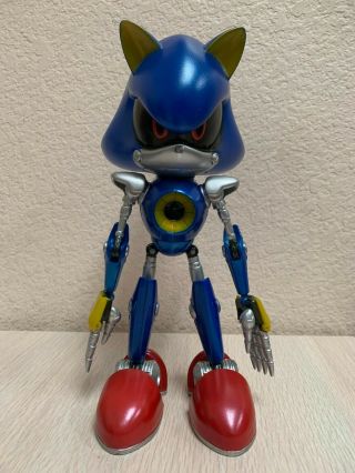 Metal Sonic The Hedgehog Action Figure 10 Inch Sega Toys R Us Tru Jazwares 2010
