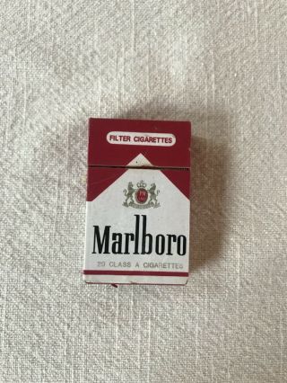 Vintage Marlboro 1 1/2” X 2 " Lighter