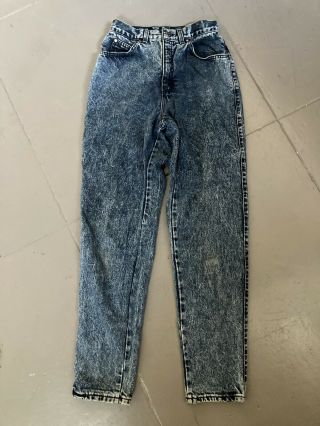 Vintage 90s Levis 902 Acid Wash High Waisted Mom Denim Jeans Made In Usa Sz 10