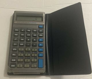 Vintage Texas Instruments Ti - 35 Plus Scientific Calculator W/ Cover