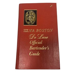 Vintage 23rd Printing 1963 Old Mr Boston De Luxe Official Bartenders Guide