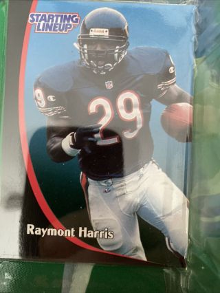 1998 Starting Lineup Raymont Harris Chicago Bears (Rare) 2