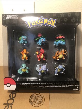 Tomy Pokemon Legacy 9 Figure Evolution Multi Pack Gen 1 Rare Factory