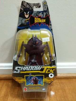 The Batman Shadow Tek Killer Moth Mattel Action Figure