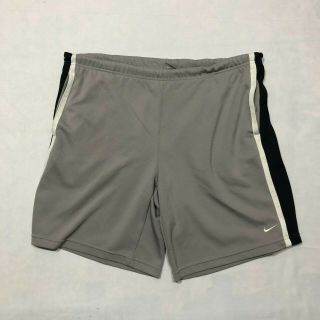 Vintage Nike Men’s Basketball Shorts Size 2xl Xxl Gray Black