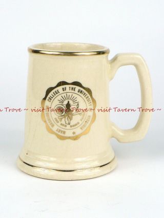 Vintage Virginia Mary Washington College 4¾ Inch Beer Stein Mug Tavern Trove