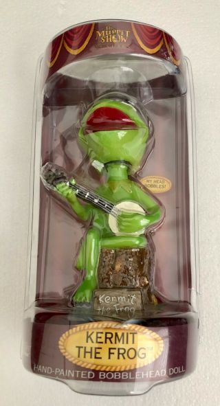 Kermit The Frog Bobblehead Doll The Muppet Show 25 Years Anniversary