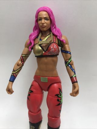 WWE Elite Sasha Banks 6.  5“ Mattel Wrestling Figure Collectible Aew 3