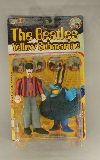 1999 Ringo Starr Beatles Yellow Submarine Mcfarlane On Card