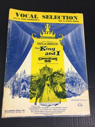 Vtg Pietro Deiro Jr.  Accordion Music Book The King And I Rodgers Hammerstein