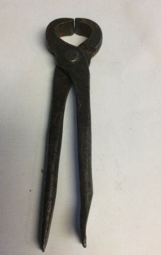 Vintage Blacksmith Farrier Horse Shoe Nail Puller/pliers