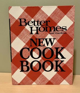 Vintage 1968 Better Homes & Gardens Cookbook 5 Ring Binder