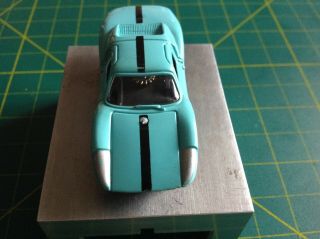 Vintage Aurora Thunderjet Turquoise Ho Scale Porsche Slot Car 906