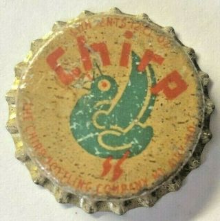 Vintage Chirp Soda Pop Bottle Cap Cork,  Uncrimped | Mt.  Airy,  Md