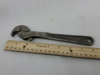 Heller Brothers Chrome Vanadium 8 " Inch Adjustable Wrench Antique Vintage Tool