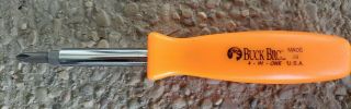 Vintage Buck Bros 4 - In - 1,  Screwdriver,  Made In Usa