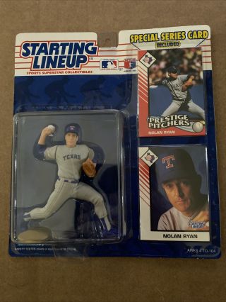 1993 Starting Lineup Nolan Ryan Texas Rangers Baseball Mlb Slu
