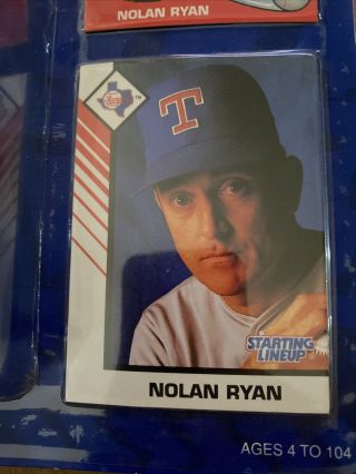 1993 Starting Lineup Nolan Ryan Texas Rangers Baseball MLB SLU 2