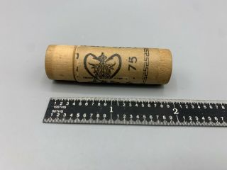 Vintage Abbey & Imbrie Wood Split Shot Canister - Scarce