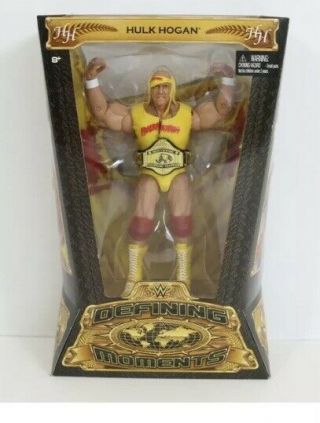 Mattel Wwe Defining Moments Hulk Hogan Action Figure (2014)