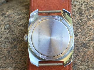 Vintage Men ' s Wrist Mechanical Soviet Watch Vostok 2214 black dial 3