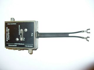 Vintage Computer Video Game TV RF Switch Box  Atari CA010112 2