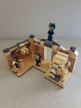 Bendy And The Ink Machine - Ink Machine Room Buildable Scene Set - Complete - No Box