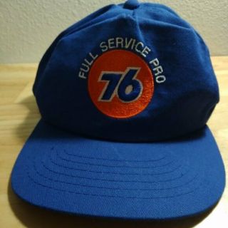 Vintage 76 Gas Full Service Pro Logo Snap Back Hat