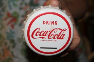 Rare Vintage Drink Coca Cola Soda Pop Coin Bank Gas Oil Sign