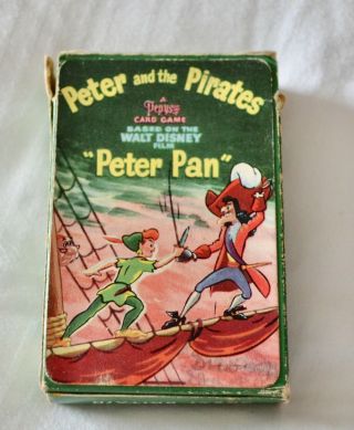 Vintage Peter And The Pirates Pepys Card Game Boxed