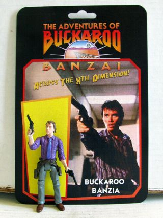 Buckaroo Banzai - Buckaroo Banzai Across The 8th Dimension Custom 3.  75 