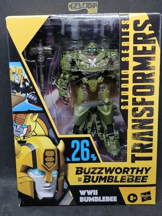 Transformers Studio Series Buzzworthy Bumblebee Wwii Bumblebee 26bb