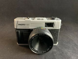 Vintage Photoflex Mx - 35 Camera W/ Case & Box 35mm