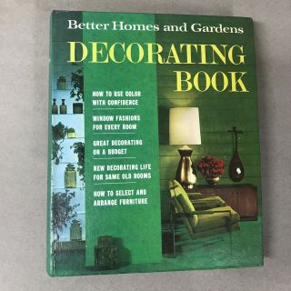 Vintage Better Homes & Gardens Mid Century Modern Design 50s 60s Decorating Book