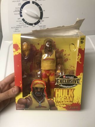 Wwe Storm Collectibles Hulk Hogan Hulkamania Ringside Exclusive Rare Elite Nwo