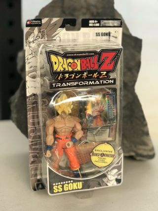 2006 Dragon Ball Z - Transformation Ss Goku 6 " Figure By Jakks Pacific