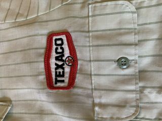 Vintage 50s Texaco station attendant Lion Uniform Shirt short sleeve Collared 2