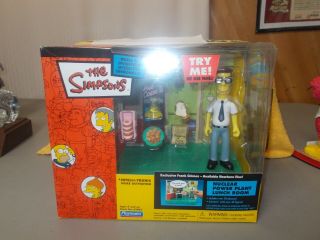 Nib 2003 Simpsons Nuclear Power Plant Lunch Room Interactive Environment Base