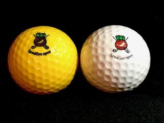 Hawaiian Open: 2 Pack Vintage Collectible Logo Golf Balls - Ram