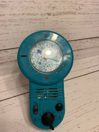 Vintage Poly Am/fm Water Resistant Clock Radio Model 2288 Green -
