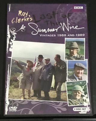Last Of The Summer Wine: Vintage 1988 And 1989 (dvd) Roy Clarke.  Bbc.  Like