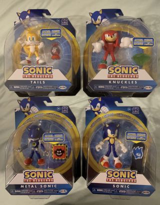 Sonic The Hedgehog Tails - Knuckles - Sonic - Metal Sonic Wave 5