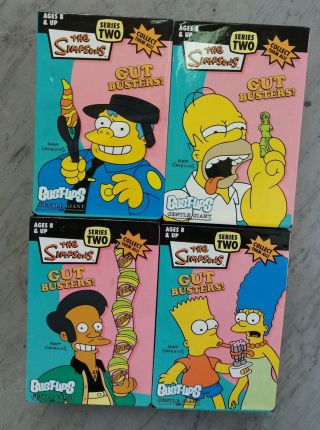 The Simpsons Bust Ups Gentle Giant Series 2 Gut Busters